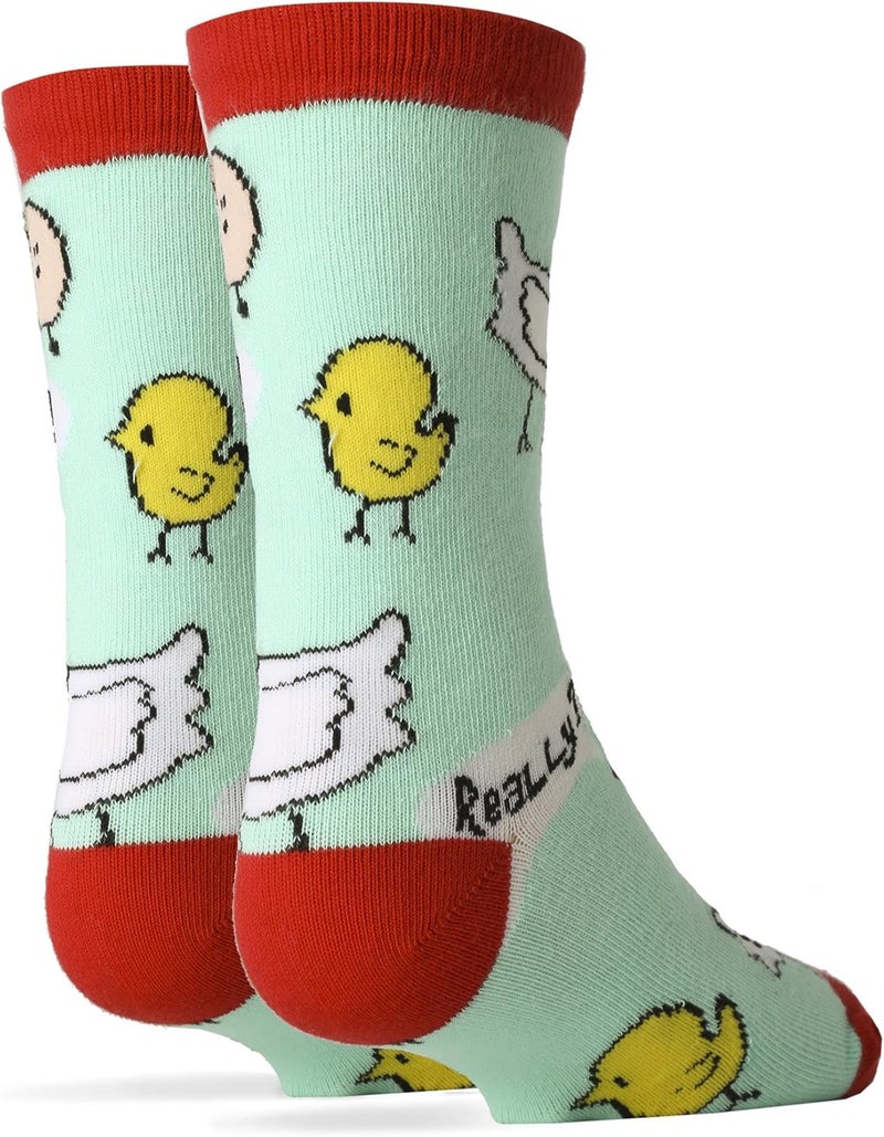 ooohyeah Kid's Novelty Cute Animals Crew Socks, Funny Crazy Silly Cool Casual Dress Socks for Boy and Girl, Size 1-5 - Image 2